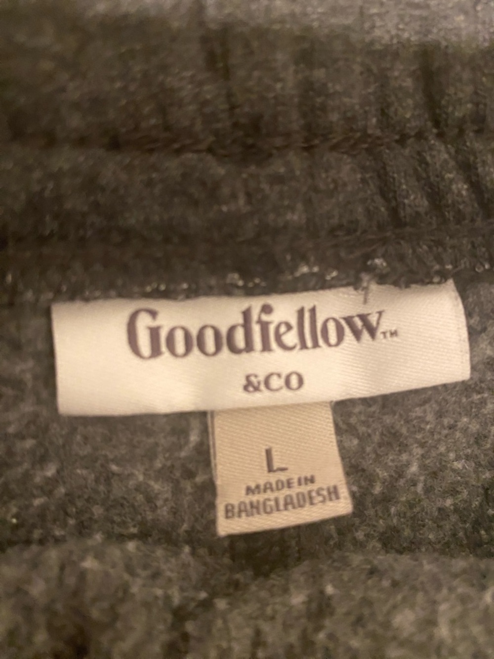 Goodfellow & Co Black Athletic Drawstring Shorts - Picture 2 of 3